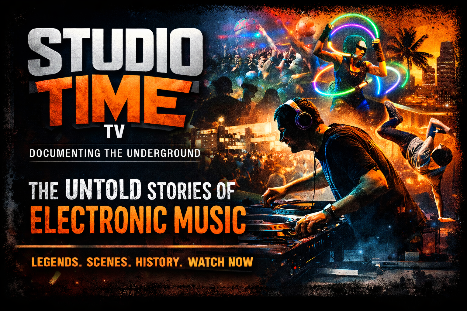 Studio Time TV — Documenting the History of the Underground. Rave to EDM